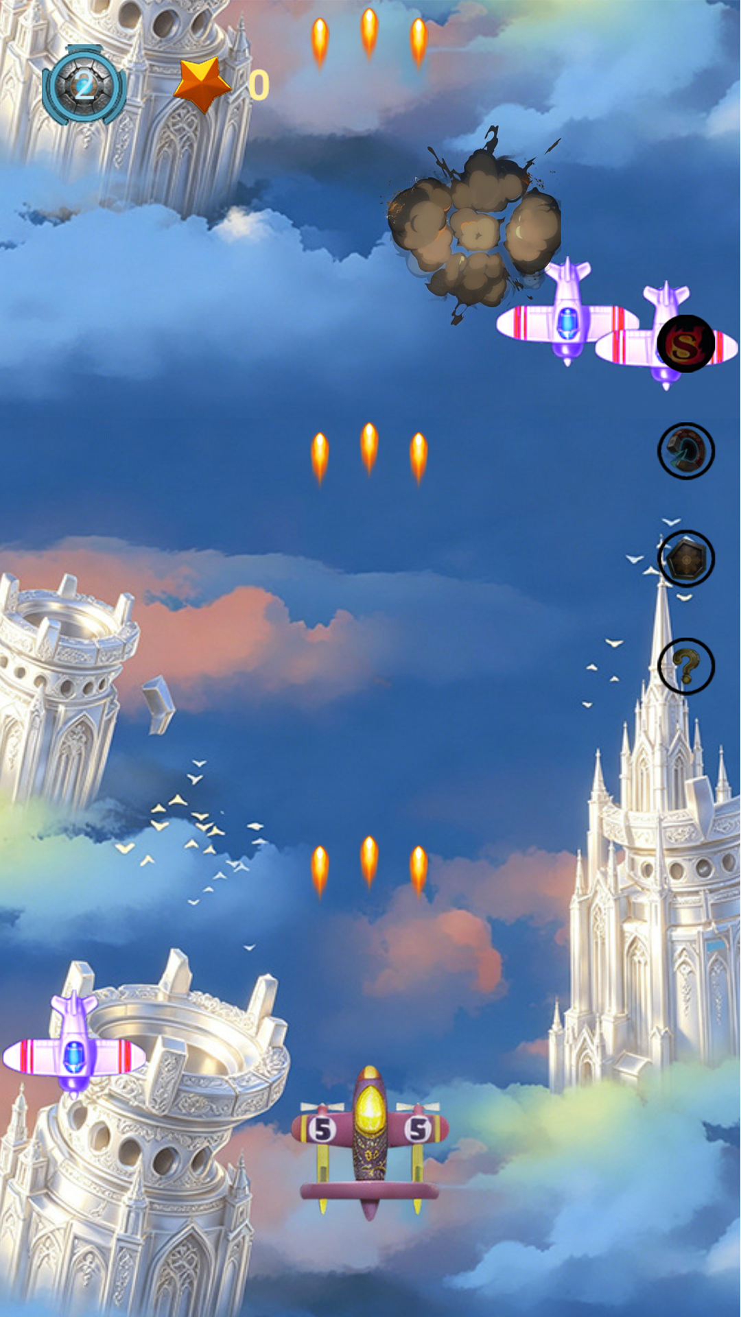 Aegis Wing gameplay screenshot 2
